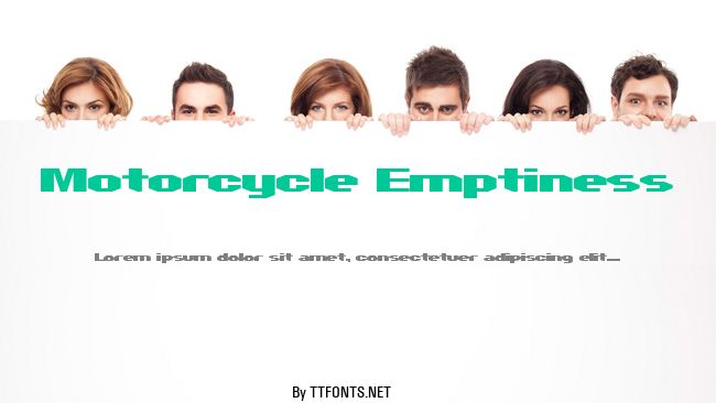 Motorcycle Emptiness example